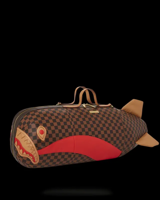 DUFFLES>SPRAYGROUND RACEWAY HENNY TORPEDO DUFFLE