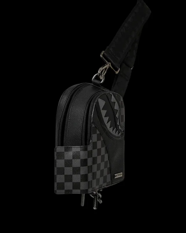 SLINGS|CROSSBODYS>SPRAYGROUND RACEWAY SHADOW PHANTOM BACKPACK SLING
