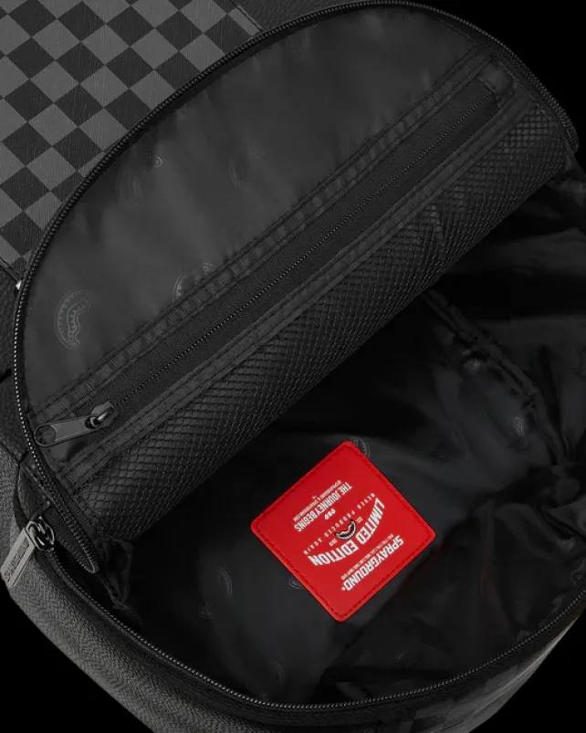 BACKPACKS>SPRAYGROUND RACEWAY SHADOW PHANTOM HALF BOX BACKPACK (DLXV)
