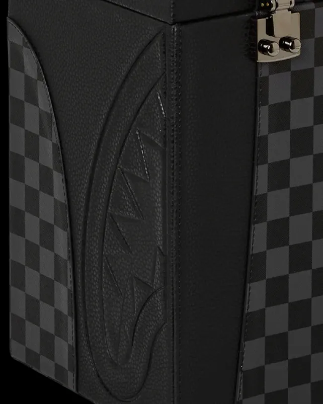 BACKPACKS>SPRAYGROUND RACEWAY SHADOW PHANTOM HALF BOX BACKPACK (DLXV)