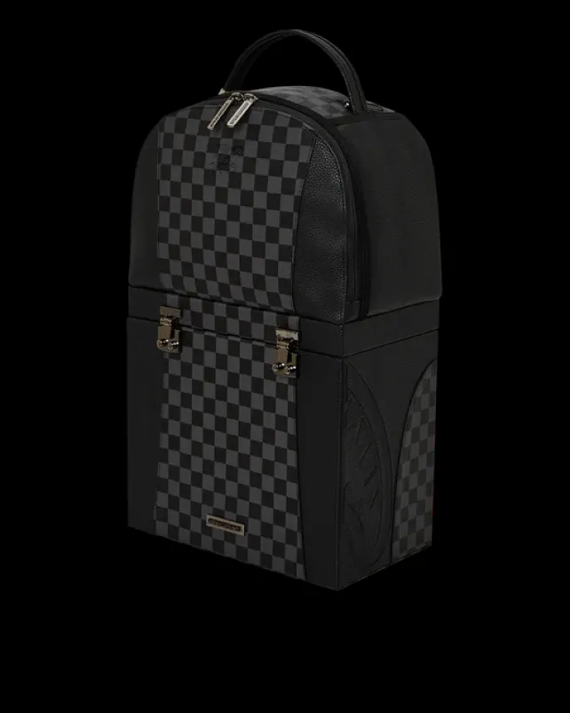 BACKPACKS>SPRAYGROUND RACEWAY SHADOW PHANTOM HALF BOX BACKPACK (DLXV)