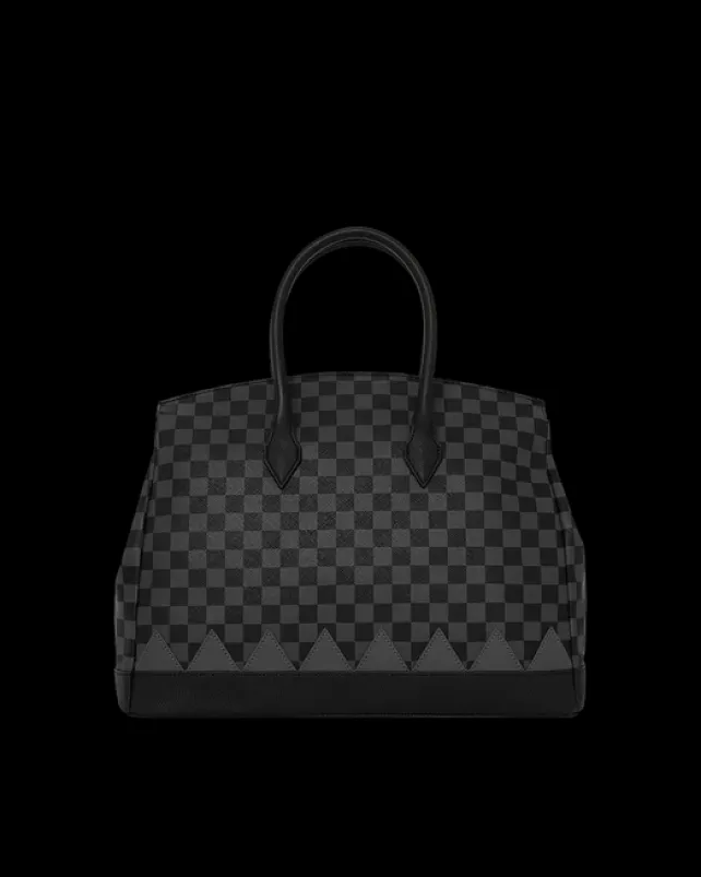 HANDBAGS>SPRAYGROUND RACEWAY SHADOW PHANTOM SPURKIN HANDBAG