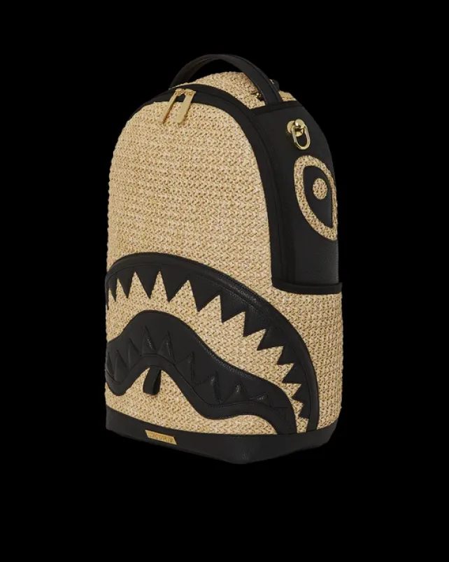 BACKPACKS>SPRAYGROUND RAFFIA PALM BACKPACK