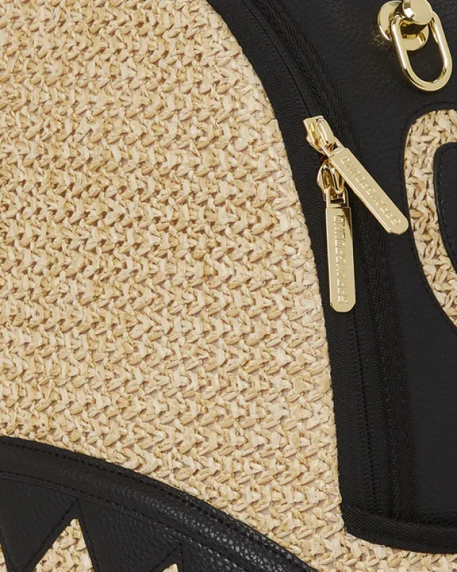 BACKPACKS>SPRAYGROUND RAFFIA PALM BACKPACK
