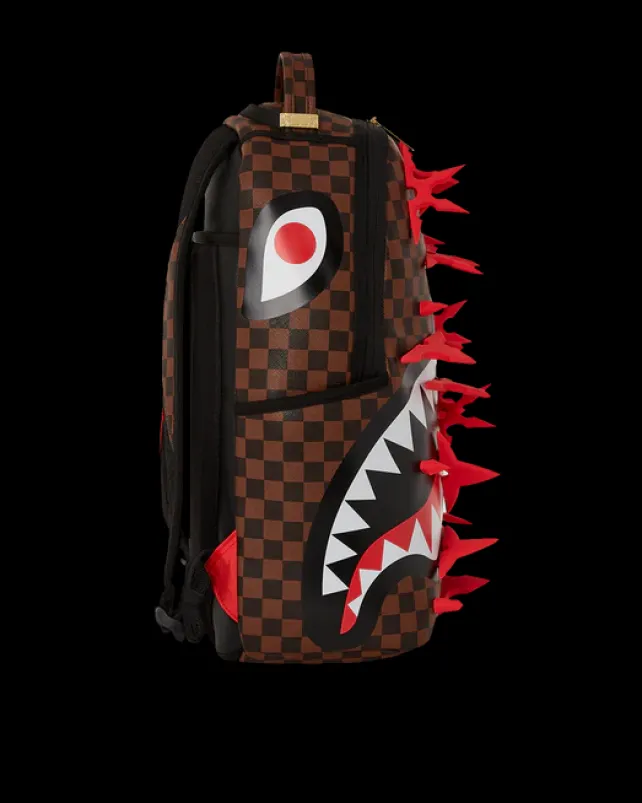BACKPACKS>SPRAYGROUND REAL 3D NINJA STARS SMASHED BACKPACK (DLXV)