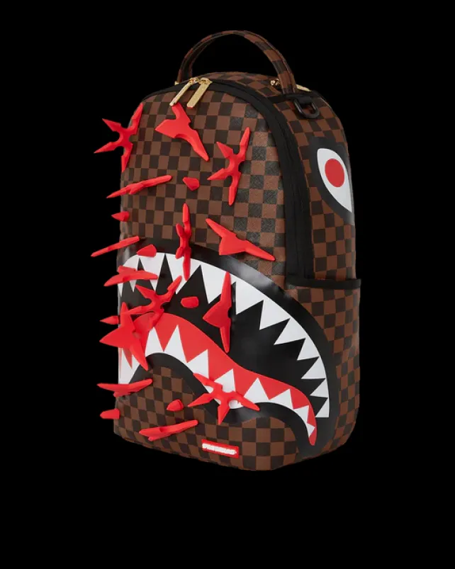 BACKPACKS>SPRAYGROUND REAL 3D NINJA STARS SMASHED BACKPACK (DLXV)