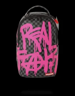 BACKPACKS>SPRAYGROUND REAL FAKE BACKPACK (ONE OF ONE)