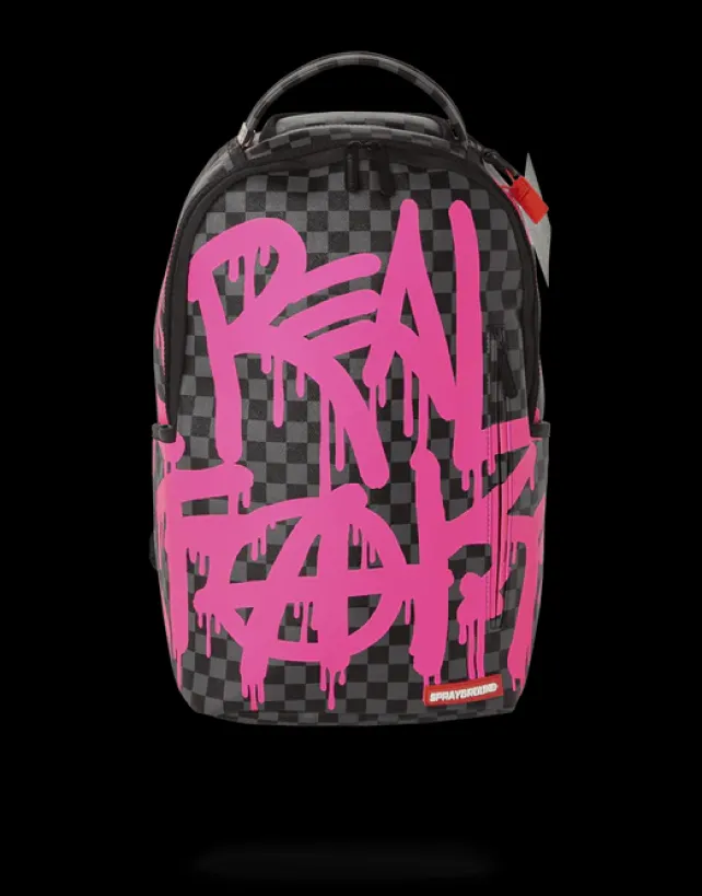 BACKPACKS>SPRAYGROUND REAL FAKE BACKPACK (ONE OF ONE)