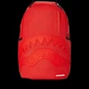 BACKPACKS>SPRAYGROUND RED GHOST RUBBER SHARK