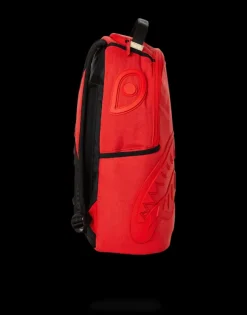 BACKPACKS>SPRAYGROUND RED GHOST RUBBER SHARK