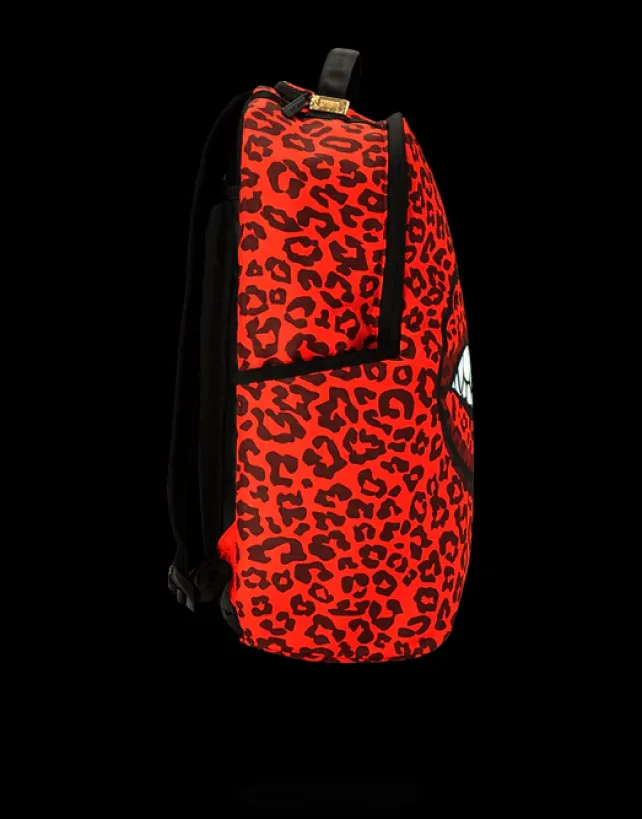 BACKPACKS>SPRAYGROUND RED LEOPARD LIPS