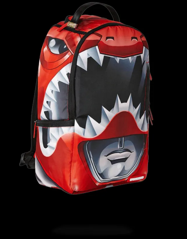BACKPACKS>SPRAYGROUND RED RANGER HELMET