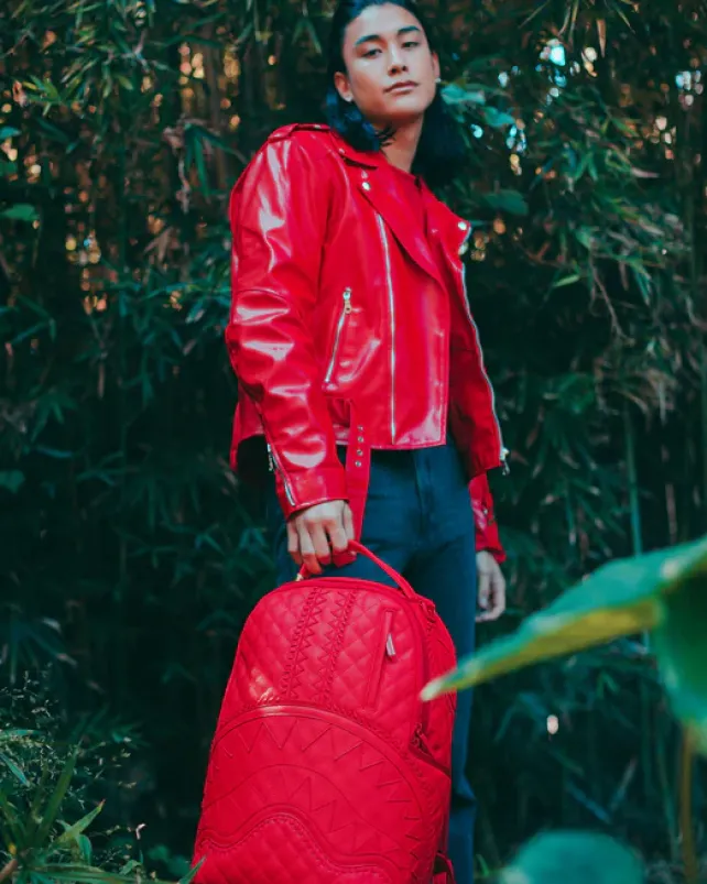 BACKPACKS>SPRAYGROUND RED RIVIERA BACKPACK (DLXV)