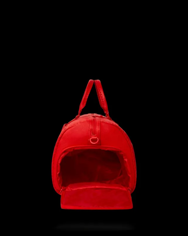 DUFFLES>SPRAYGROUND RED RIVIERA EMPEROR DUFFLE