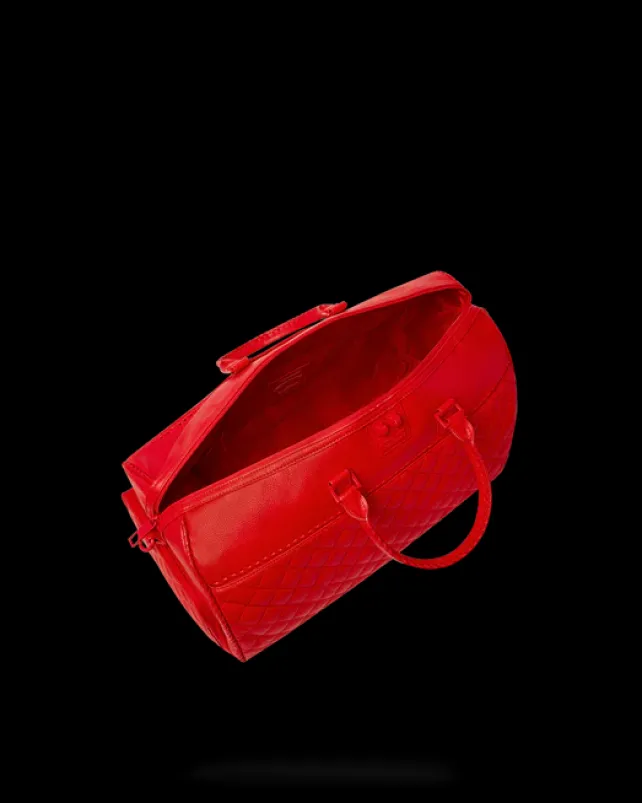 DUFFLES>SPRAYGROUND RED RIVIERA EMPEROR DUFFLE