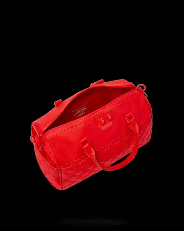 DUFFLES>SPRAYGROUND RED RIVIERA MINI DUFFLE