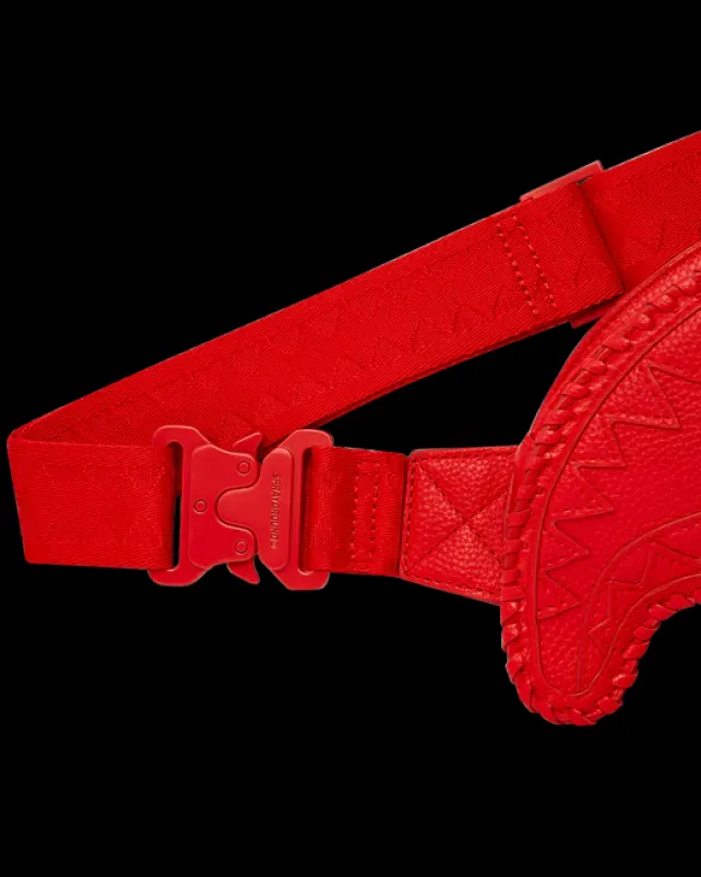 CROSSBODYS>SPRAYGROUND RED RIVIERA SHARKMOUTH CROSSBODY