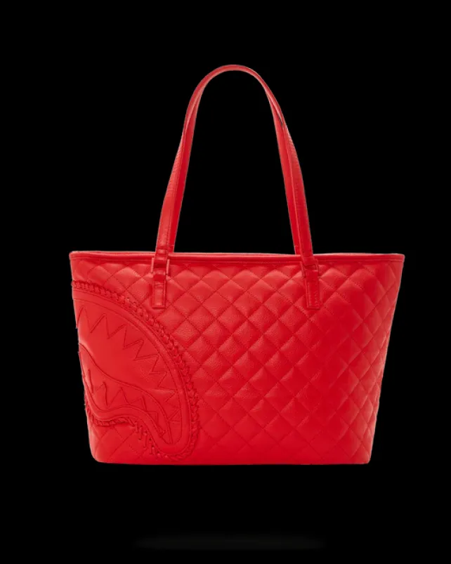 TOTES|HANDBAGS>SPRAYGROUND RED RIVIERA TOTE