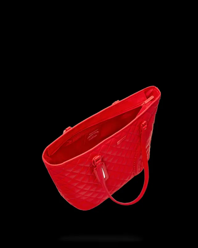 TOTES|HANDBAGS>SPRAYGROUND RED RIVIERA TOTE