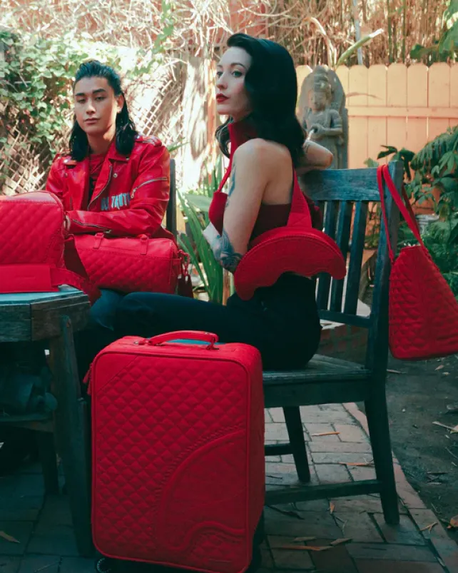 TOTES|HANDBAGS>SPRAYGROUND RED RIVIERA TOTE