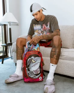 BACKPACKS>SPRAYGROUND REEF SHARK BACKPACK (SHAREEF O'NEAL COLLAB)
