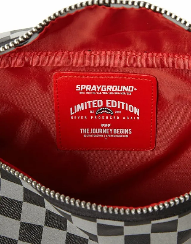 CROSSBODYS>SPRAYGROUND REFLECTIVE SHARKS IN PARIS CROSSBODY