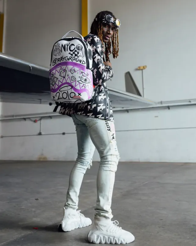 BACKPACKS>SPRAYGROUND REMEMBER WHERE YOU CAME FROM (DLXV)