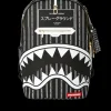 BACKPACKS>SPRAYGROUND REVERSE SHARKS IN PARIS (BLACK)