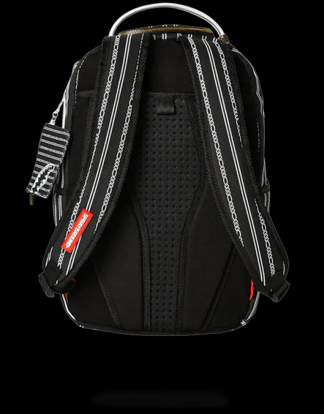 BACKPACKS>SPRAYGROUND REVERSE SHARKS IN PARIS (BLACK)