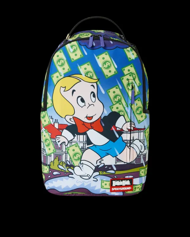 BACKPACKS>SPRAYGROUND RICHIE RICH MAKIN IT RAIN BACKPACK