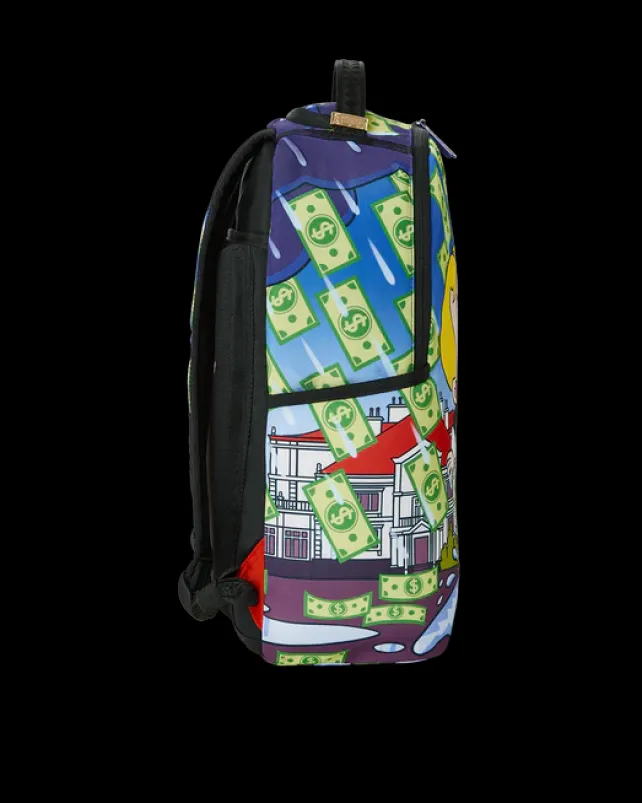 BACKPACKS>SPRAYGROUND RICHIE RICH MAKIN IT RAIN BACKPACK