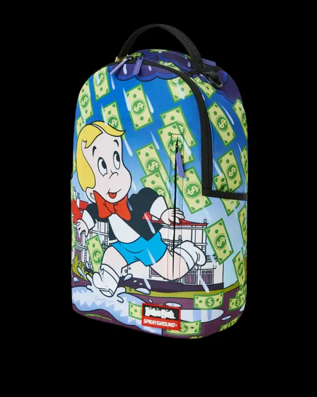 BACKPACKS>SPRAYGROUND RICHIE RICH MAKIN IT RAIN BACKPACK