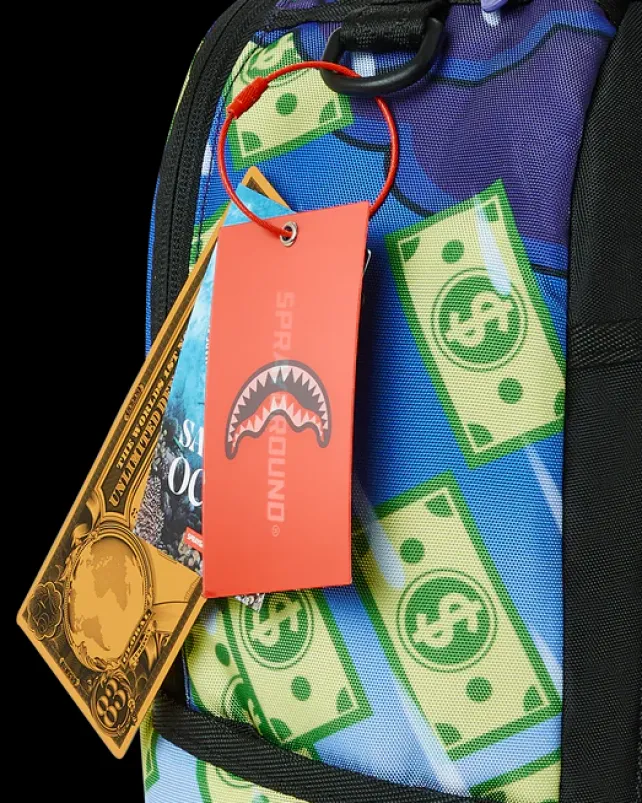 BACKPACKS>SPRAYGROUND RICHIE RICH MAKIN IT RAIN BACKPACK