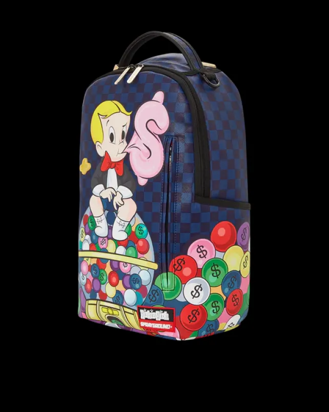 BACKPACKS>SPRAYGROUND RICHIE RICH MONEY MONEY MONEY BACKPACK (DLXV)