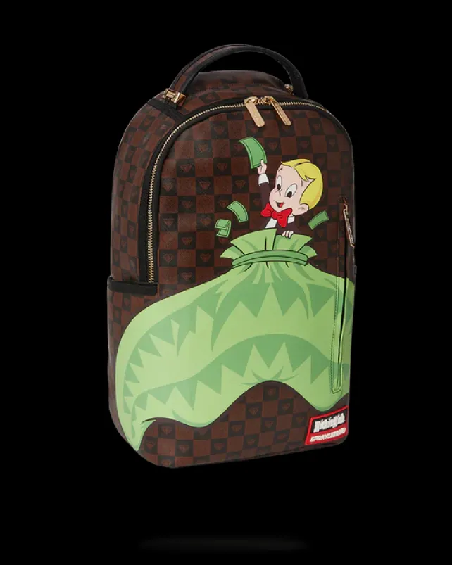 BACKPACKS>SPRAYGROUND RICHIE RICH MONEY SHARK BACKPACK