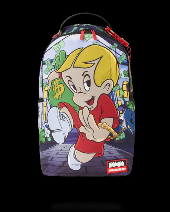 BACKPACKS>SPRAYGROUND RICHIE RICH: ON THE RUN BACKPACK