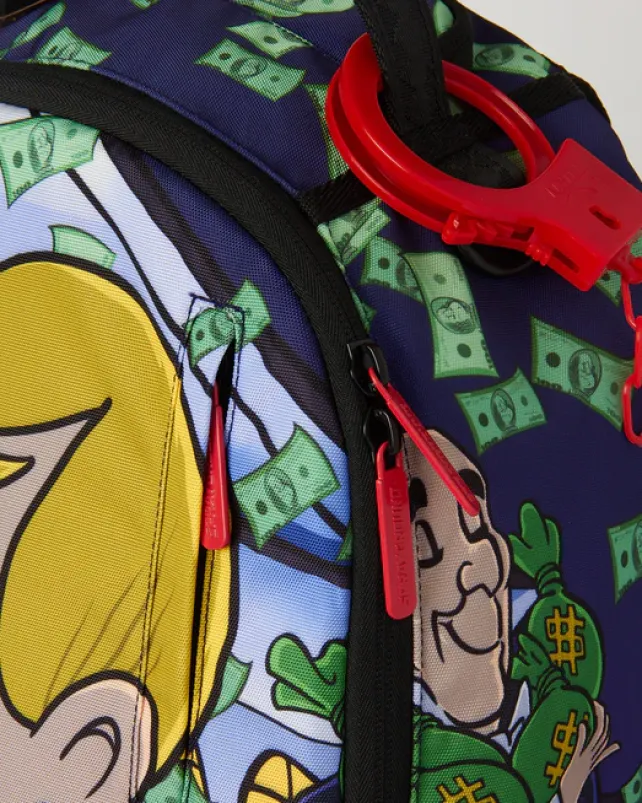 BACKPACKS>SPRAYGROUND RICHIE RICH: ON THE RUN BACKPACK