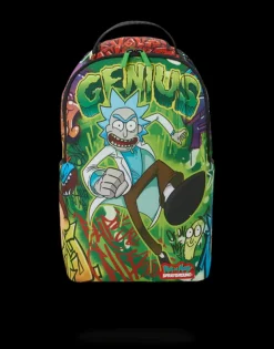BACKPACKS>SPRAYGROUND RICK AND MORTY: GENIUS BACKPACK