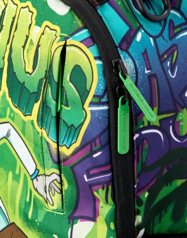 BACKPACKS>SPRAYGROUND RICK AND MORTY: GENIUS BACKPACK
