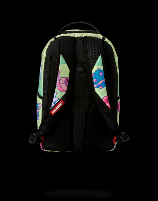 BACKPACKS>SPRAYGROUND RICK AND MORTY LOOK AT ME BACKPACK