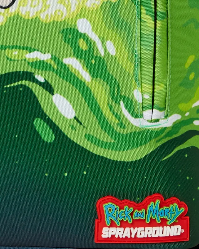 BACKPACKS>SPRAYGROUND RICK AND MORTY PORTAL SHARK (DLXR)