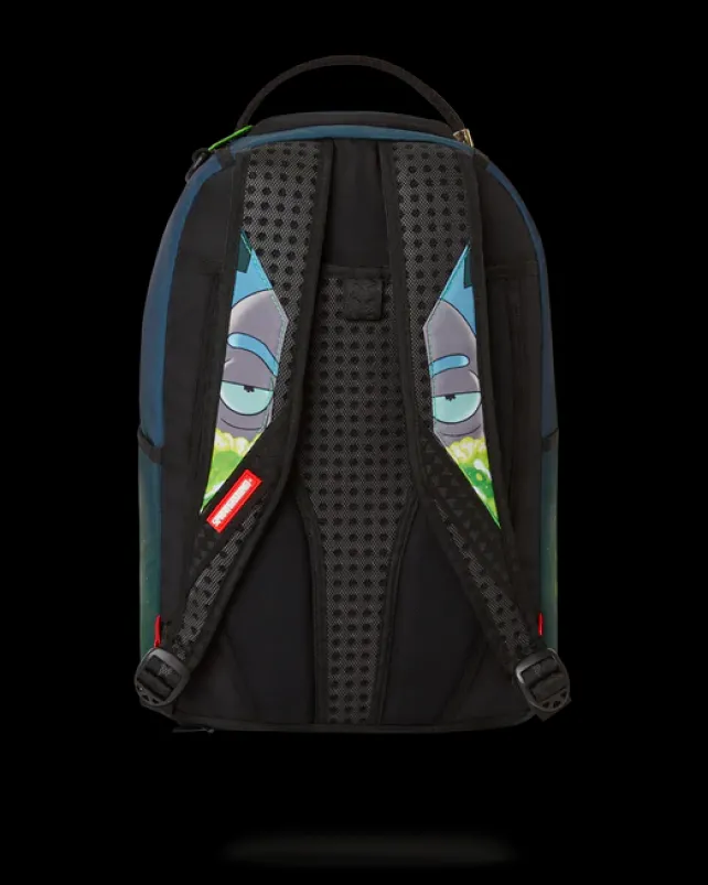 BACKPACKS>SPRAYGROUND RICK AND MORTY PORTAL SHARK (DLXR)