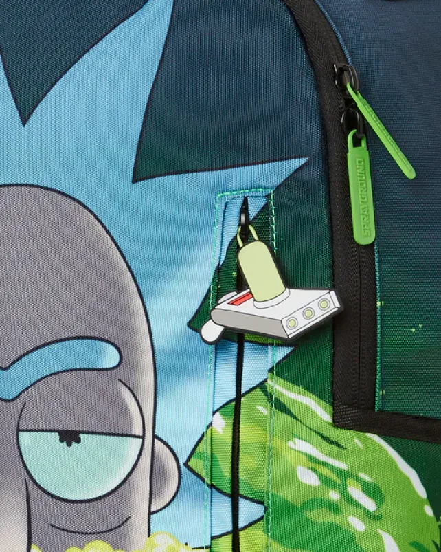 BACKPACKS>SPRAYGROUND RICK AND MORTY PORTAL SHARK (DLXR)