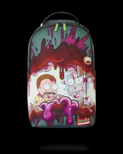 BACKPACKS>SPRAYGROUND RICK AND MORTY SHARKMOUTH WOUND (DLXR)