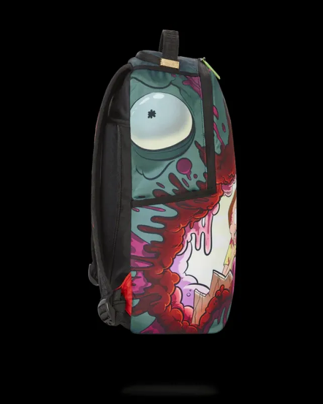 BACKPACKS>SPRAYGROUND RICK AND MORTY SHARKMOUTH WOUND (DLXR)