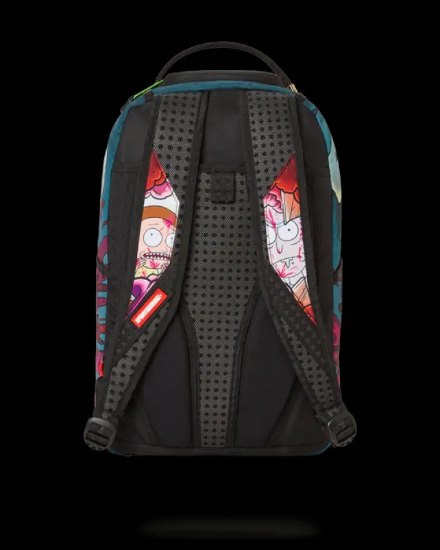 BACKPACKS>SPRAYGROUND RICK AND MORTY SHARKMOUTH WOUND (DLXR)
