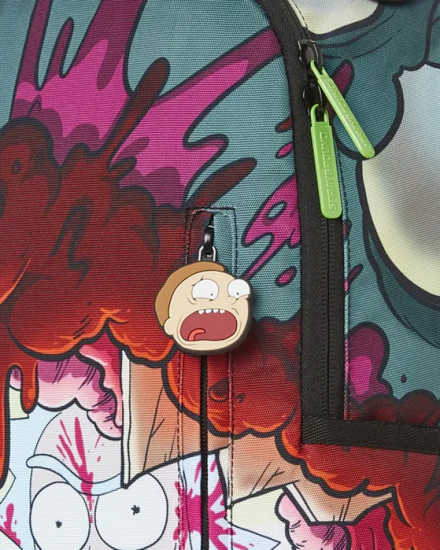 BACKPACKS>SPRAYGROUND RICK AND MORTY SHARKMOUTH WOUND (DLXR)