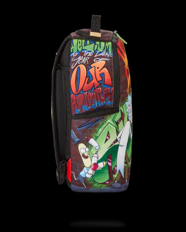 BACKPACKS>SPRAYGROUND RICK AND MORTY STREET ARTISTS (DLXR)