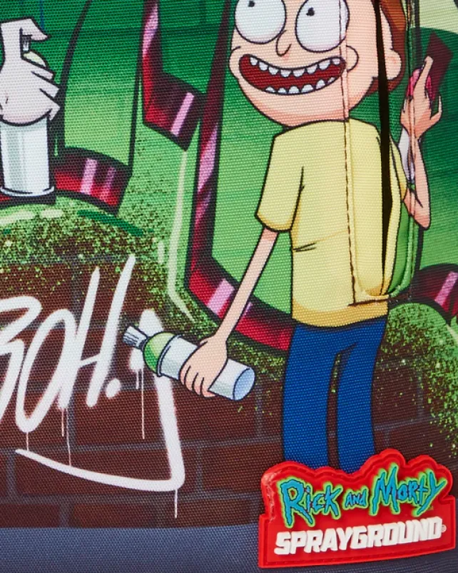 BACKPACKS>SPRAYGROUND RICK AND MORTY STREET ARTISTS (DLXR)