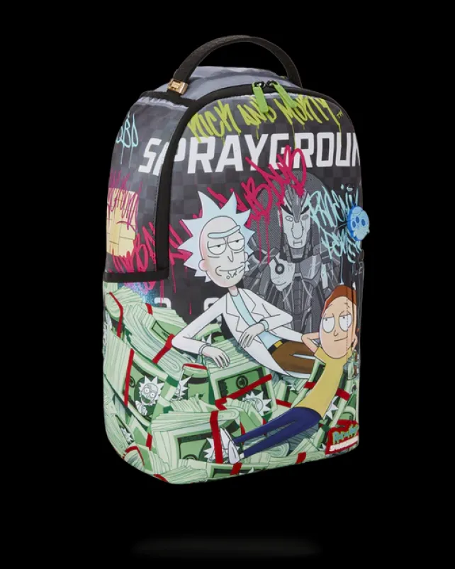 BACKPACKS>SPRAYGROUND RICK AND MORTY THE GOOD LIFE (DLXR)